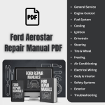 Ford Aerostar Repair Manual PDF