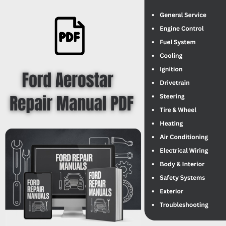 Ford Aerostar Repair Manual PDF