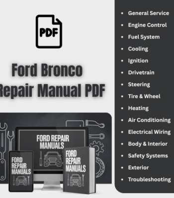Ford Bronco Repair Manual PDF