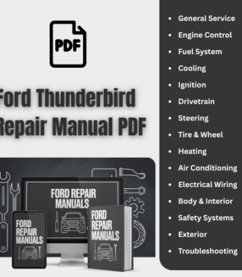 Ford Thunderbird Repair Manual PDF